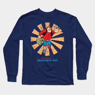 Desperate Dan Retro Japanese Long Sleeve T-Shirt